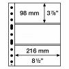 Albové listy GRANDE, 3 kapsy, 216 x 98 mm